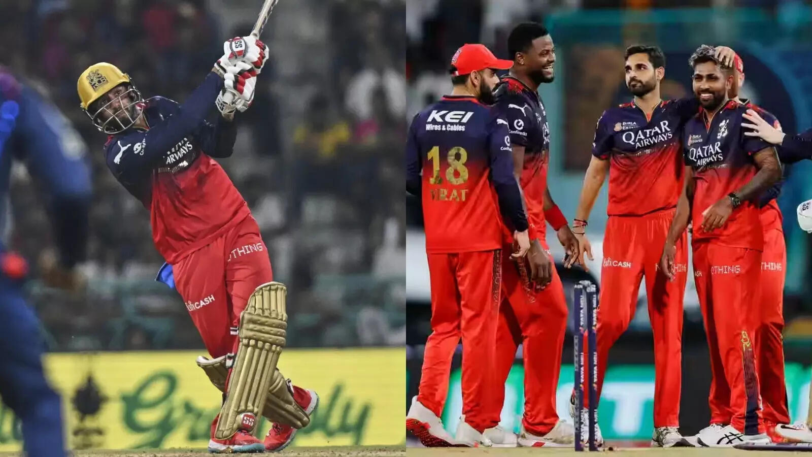 बेंगलुरु की घर में बड़ी जीत, पहली बार लखनऊ को चिन्नास्वामी में हराया