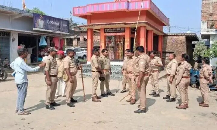 मंदिर परिसर में आपत्तिजनक वस्तु फेंकने का मामला, आरोपी किशोर हिरासत में