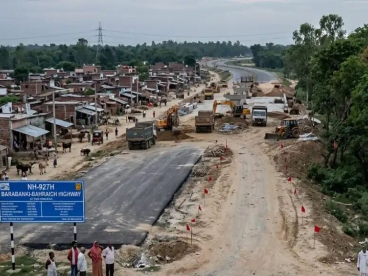 बाराबंकी–बहराइच हाईवे: एनओसी में अटका निर्माण, अलाइनमेंट बदला तो सैकड़ों मकान पर संकट