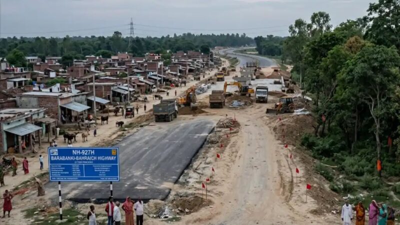 बाराबंकी–बहराइच हाईवे: एनओसी में अटका निर्माण, अलाइनमेंट बदला तो सैकड़ों मकान पर संकट