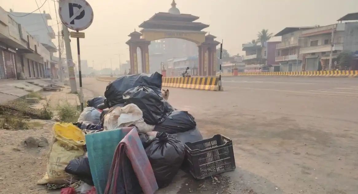 भैरहवा में कचरा संकट गहराया, तीन दिन से सफाई व्यवस्था ठप