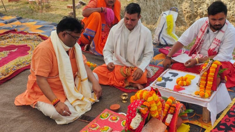चंदौली के रेवसां गांव में पूर्वांचल एग्रो इंडस्ट्रीज चावल मिल क्लस्टर परियोजना का भूमि-पूजन एवं शिलान्यास