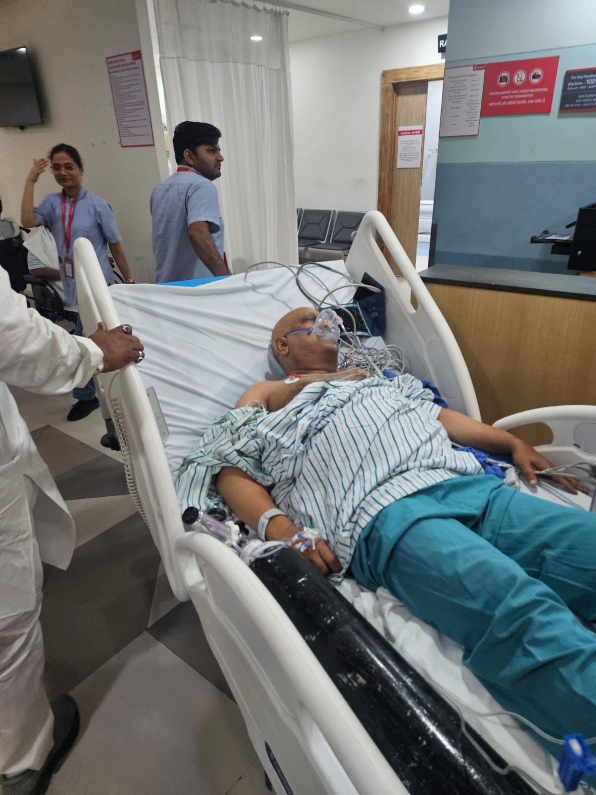 कांग्रेस प्रदेश अध्यक्ष अजय राय की तबीयत बिगड़ी, मेदांता अस्पताल में भर्ती