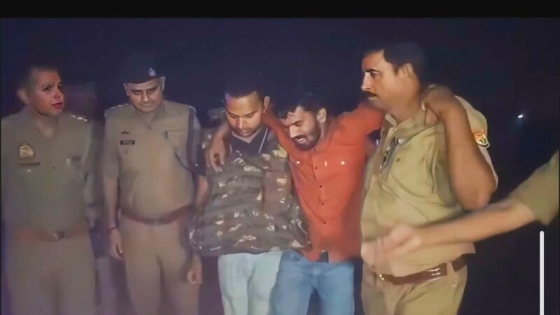 चंदौली : पुलिस मुठभेड़ में शातिर हिस्ट्रीशीटर गिरफ्तार,