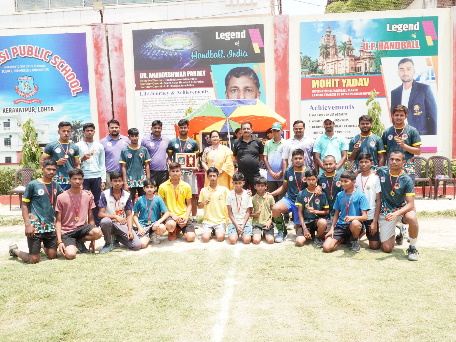 वाराणसी में सत्यभामा पाण्डेय मेमोरियल जिला हैंडबॉल प्रतियोगिता 2026 सम्पन्न, श्यामा हैंडबॉल अकादमी बनी चैंपियन