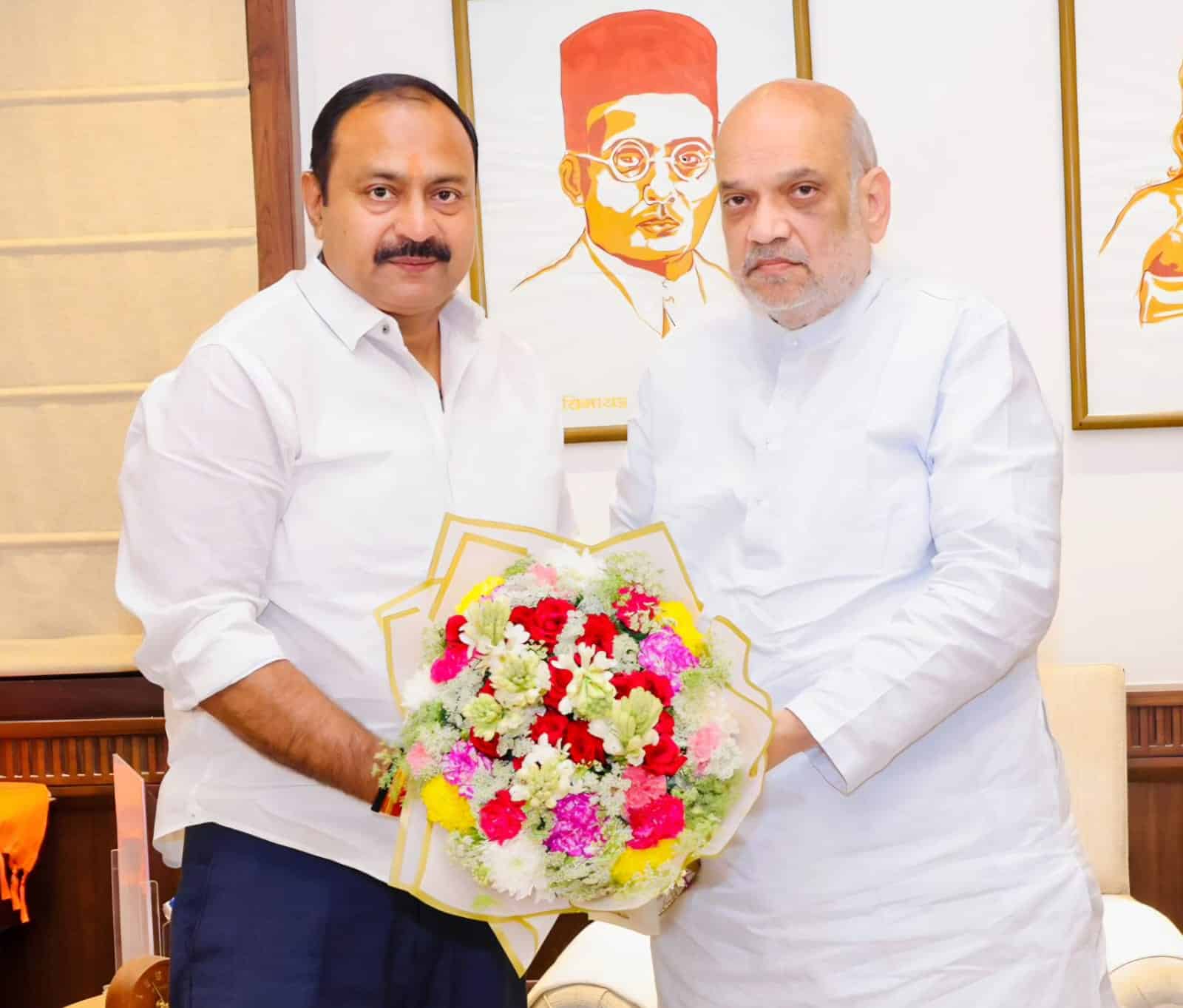 अमित शाह से मिले कृभको निदेशक अजय राय