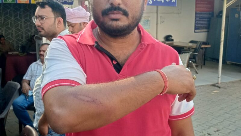 शिवपुर : मारपीट कर युवक से सोने की चेन और  82 हजार नकदी लूट कर भागे बदमाश