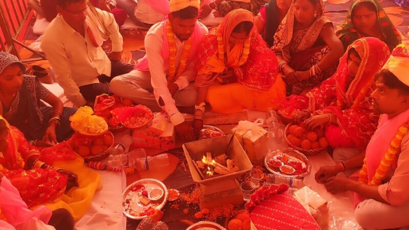 183 जोड़ों का भव्य सामूहिक विवाह सम्पन्न