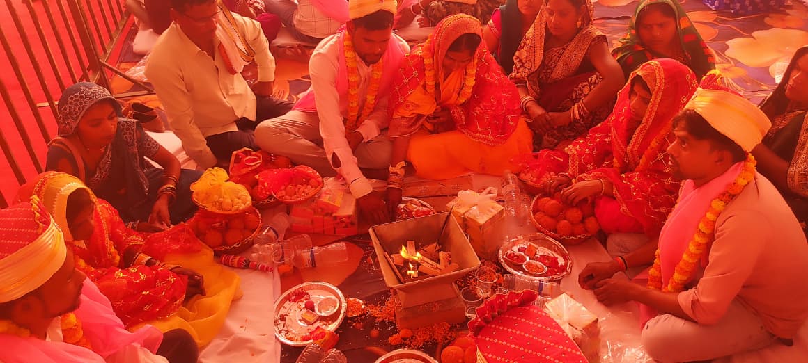 183 जोड़ों का भव्य सामूहिक विवाह सम्पन्न