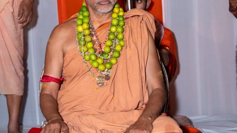 सोनभद्र में जगद्गुरु शंकराचार्य का भव्य स्वागत, गौसंरक्षण व धर्मजागरण का लिया संकल्प
