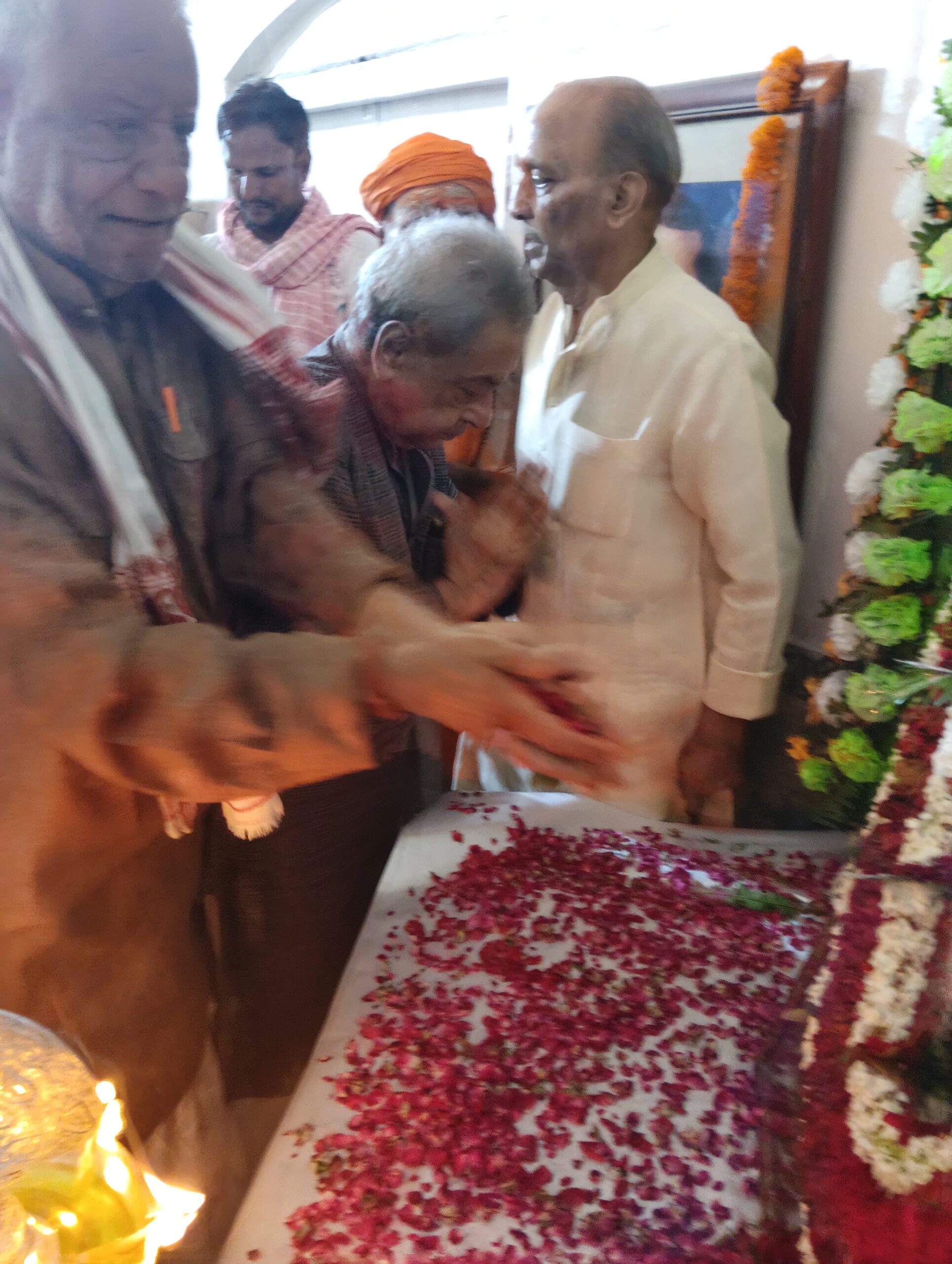 पंडित लोकपति त्रिपाठी की मनाई गई 99वीं जयंती