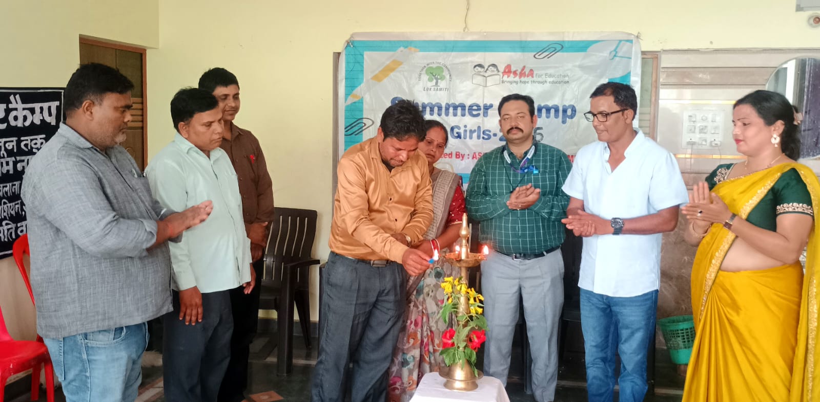 नागेपुर मे किशोरी समर कैम्प का शुभारंभ
