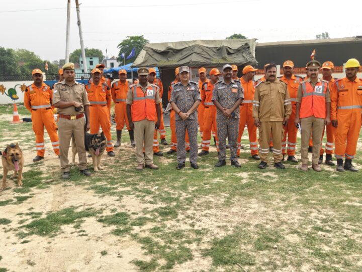एनडीआरएफ ने यूपी और एमपी में किया मोबिलाइजेशन ड्रिल