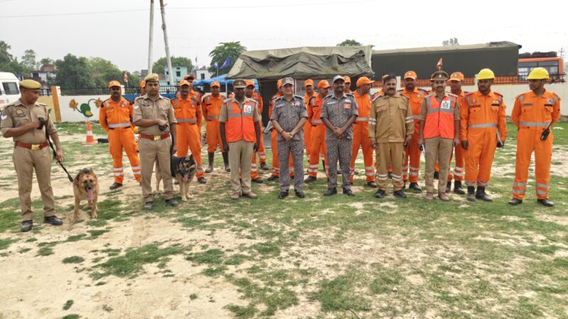 एनडीआरएफ ने यूपी और एमपी में किया मोबिलाइजेशन ड्रिल