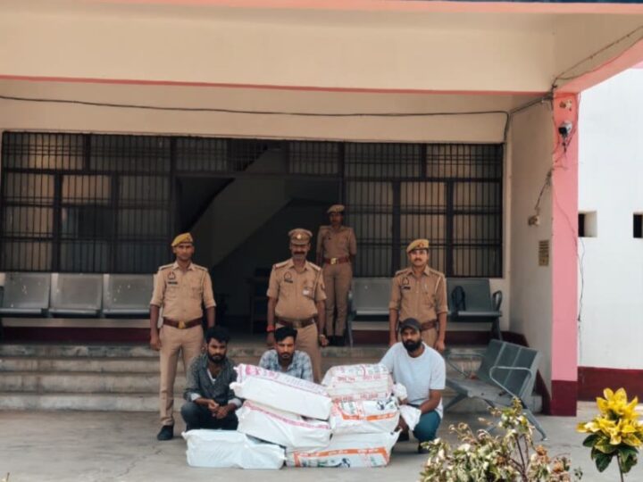 पिपरी पुलिस का शराब तस्करों पर शिकंजा, पांच लाख की अवैध अंग्रेजी शराब बरामद