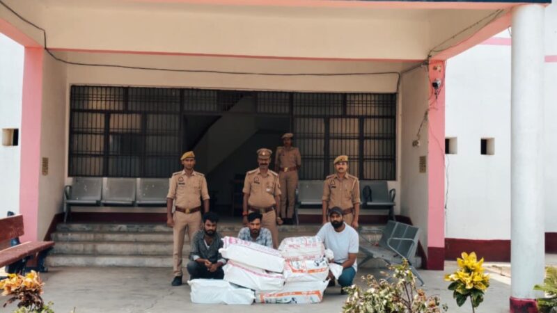 पिपरी पुलिस का शराब तस्करों पर शिकंजा, पांच लाख की अवैध अंग्रेजी शराब बरामद