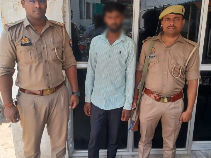कानूडीह अंडरपास पर दबोचा गया युवक, तमंचा व बाइक बरामद