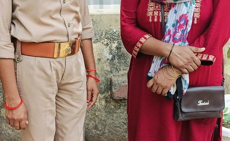हैबियस कॉर्पस मामले में वांछित महिला अभियुक्त गिरफ्तार
