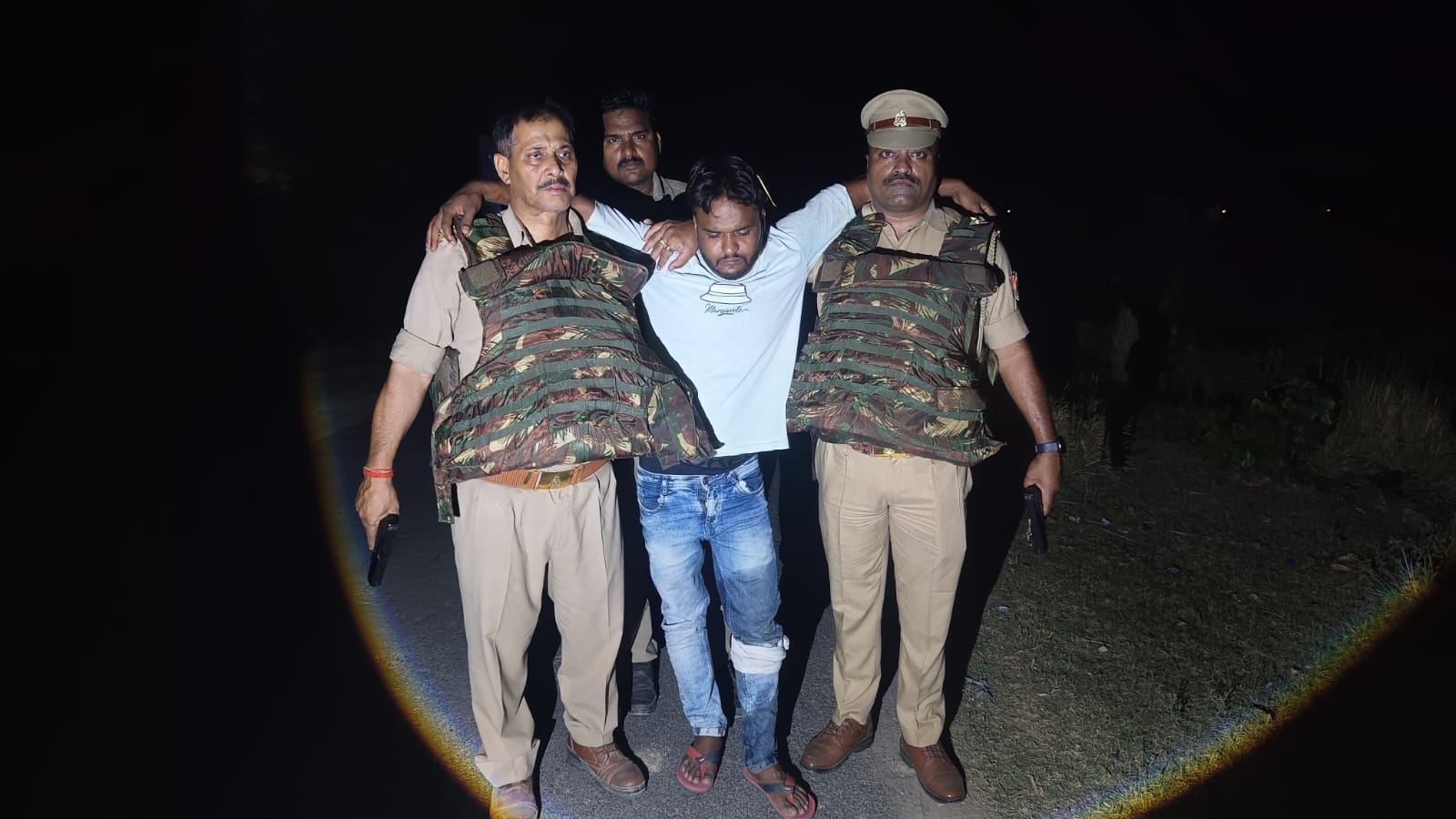 अमेठी : मंगलसूत्र लूटने वाले बदमाशों से पुलिस की मुठभेड़, एक घायल