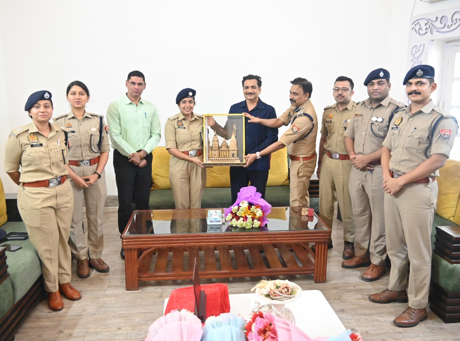 आईपीएस मानसी दहिया को दी भावभीनी विदाई