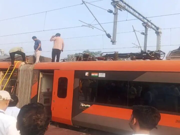 बर्ड हिटिंग से वंदे भारत एक्सप्रेस में तकनीकी खराबी