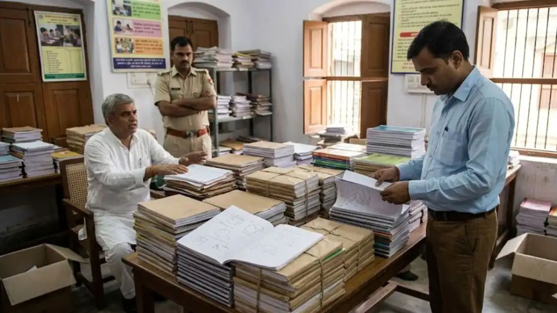 वाराणसी में निजी स्कूल पर छापा, अवैध कक्षाएं पकड़ी गईं