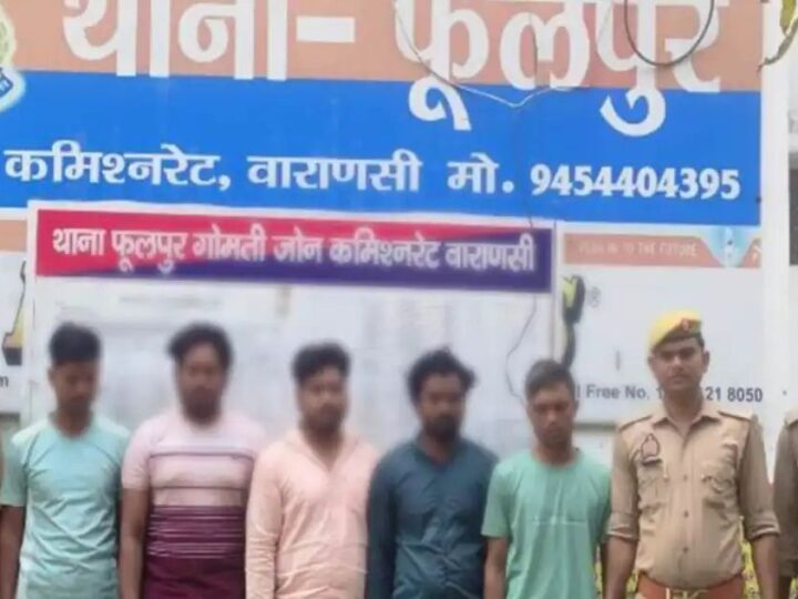 सड़क दुर्घटना विवाद में हत्या के फरार आरोपियों को शरण देने वाले पांच गिरफ्तार
