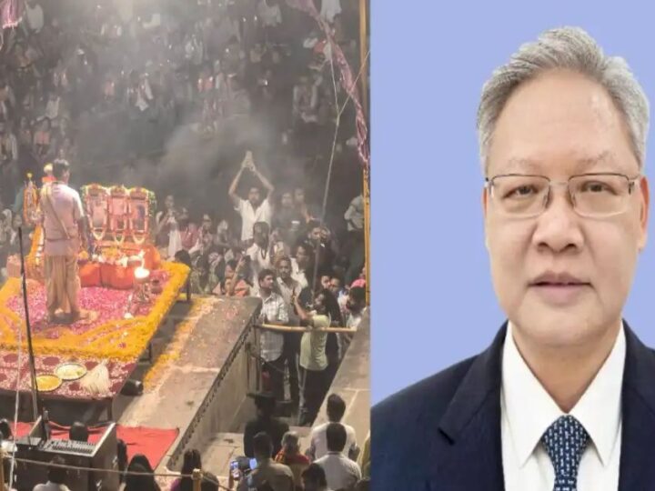 चीनी राजदूत को भाया ‘सुबह-ए-बनारस’, गंगा आरती की भव्यता से हुए अभिभूत