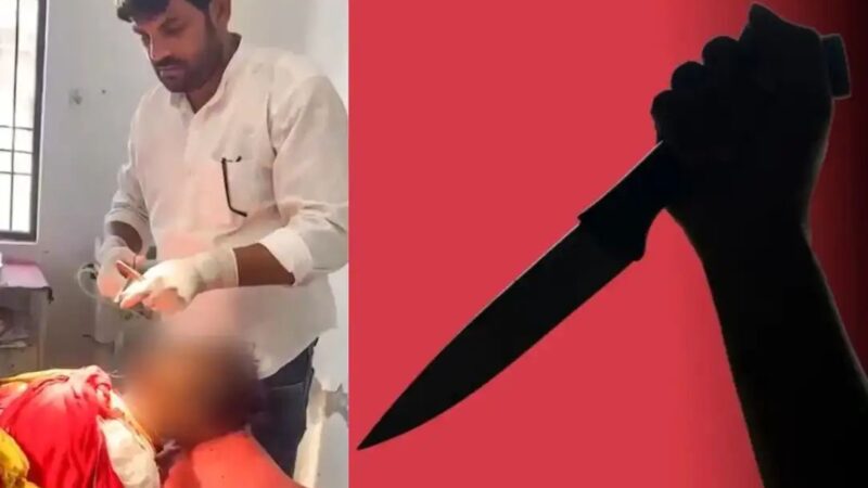 पत्नी से विवाद के बाद युवक ने खुद को किया घायल