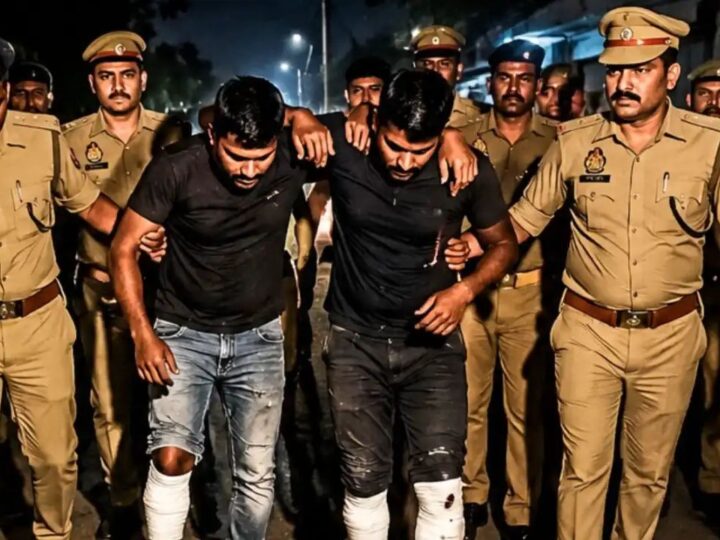 24 घंटे में 7 एनकाउंटर, 10 गिरफ्तार