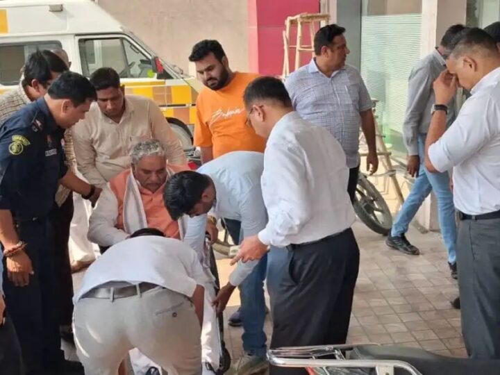 सड़क हादसे में घायल हुए हरियाणा के कैबिनेट मंत्री कृष्ण लाल पंवार