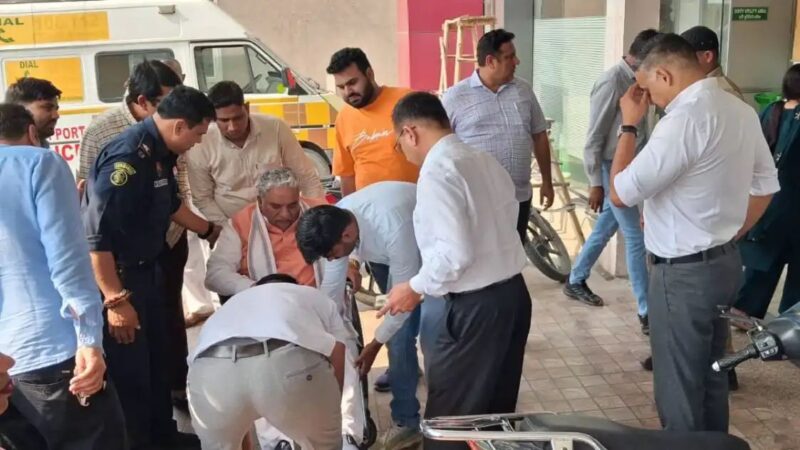 सड़क हादसे में घायल हुए हरियाणा के कैबिनेट मंत्री कृष्ण लाल पंवार