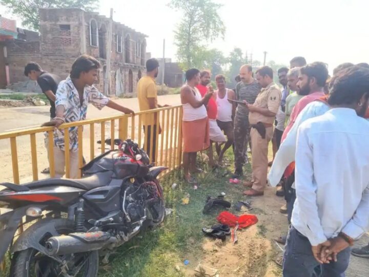 रोहतास में भीषण सड़क हादसा, दो बाइकों की टक्कर में पांच घायल, दो की हालत गंभीर