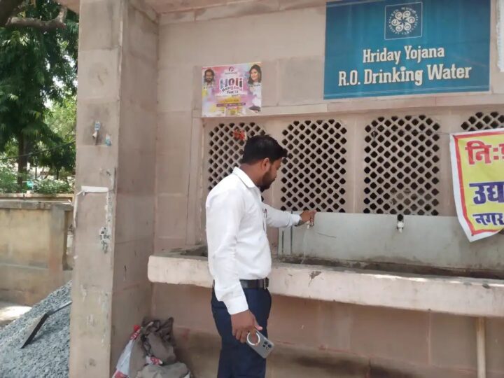 नगर आयुक्त के निर्देश पर फिर शुरू हुआ हृदय योजना का प्याऊ