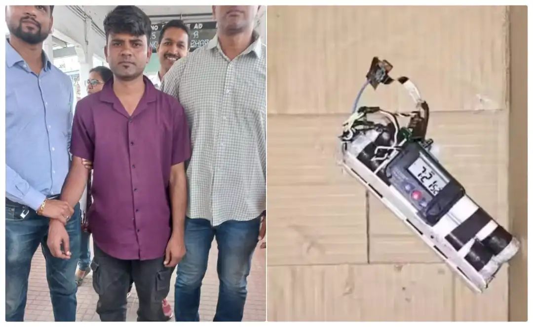 अस्पताल के टॉयलेट में बम रखने वाला आरोपी नागपुर स्टेशन से गिरफ्तार