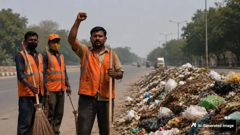 पटना में सफाई व्यवस्था पर संकट, 21 मई को 8000 सफाईकर्मी करेंगे हड़ताल