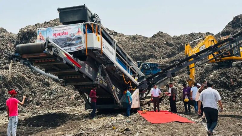 करसड़ा के कूड़े के पहाड़ से मिलेगी राहत, बायोमाइनिंग से बनेगा सघन वन