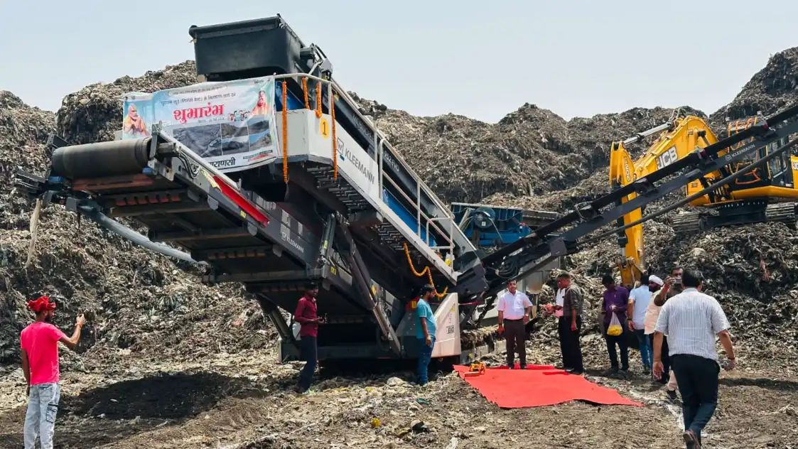 करसड़ा के कूड़े के पहाड़ से मिलेगी राहत, बायोमाइनिंग से बनेगा सघन वन