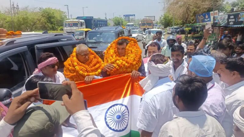 भारतीय कुश्ती टीम की सफलता पर रामसेवक यादव का स्वागत