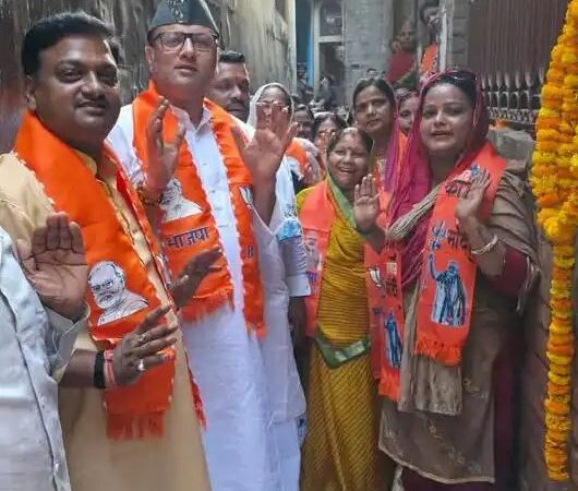 काजीपुरा खुर्द में जल निकासी निर्माण कार्य का शिलान्यास