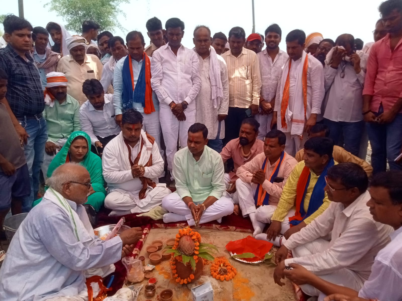 19.68 करोड़ की लागत से बनेगा वरुणा सेतु, विधायक डॉ. सुनील पटेल ने किया शिलान्यास