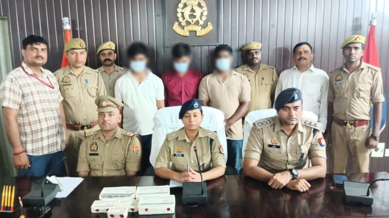 दिनदहाड़े ठेकेदार से लूट करने वाले 12 घंटे के भीतर गिरफ्तार