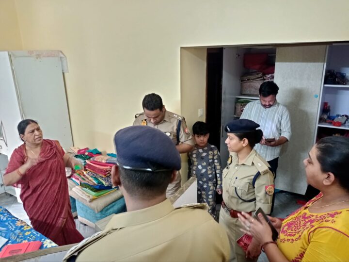 बंद मकान का ताला तोड़कर लाखों की चोरी, नगदी व जेवरात ले गए चोर