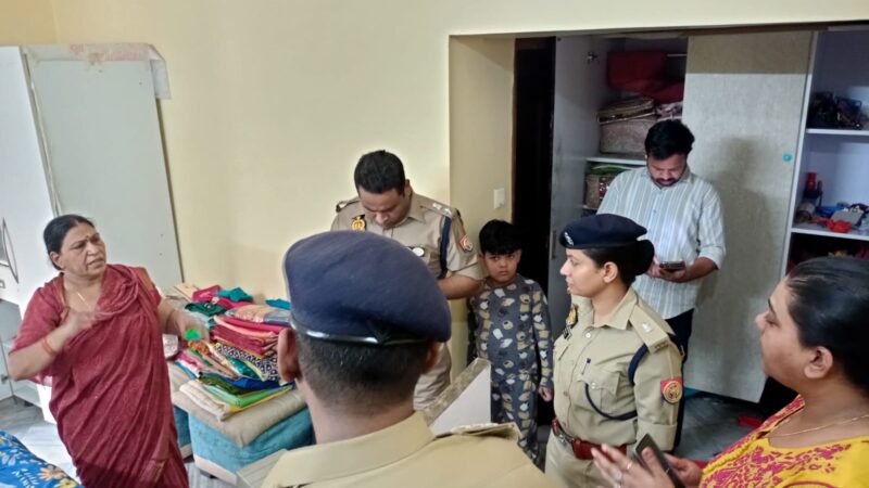 बंद मकान का ताला तोड़कर लाखों की चोरी, नगदी व जेवरात ले गए चोर