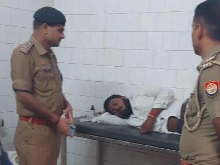 चंदौली में पुलिस और बदमाशों  के बीच मुठभेड़, घायल बदमाश समेत दो गिरफ्तार