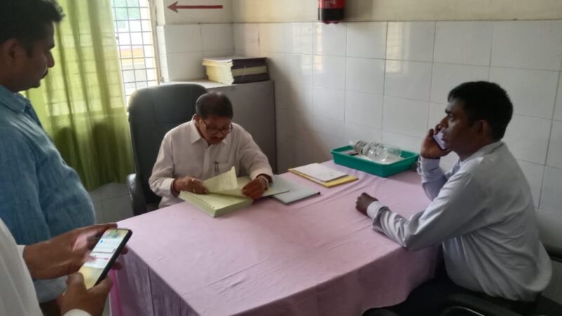 पीएमएसएमए दिवस पर सीएमओ ने किया शिवपुर सीएचसी का निरीक्षण