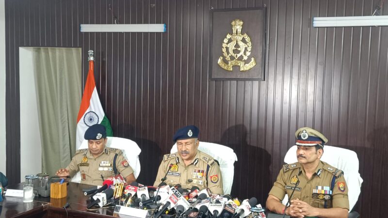 कानून-व्यवस्था में सुधार से बढ़ा जनता का भरोसा, सुरक्षा हमारी प्राथमिकता: डीजीपी