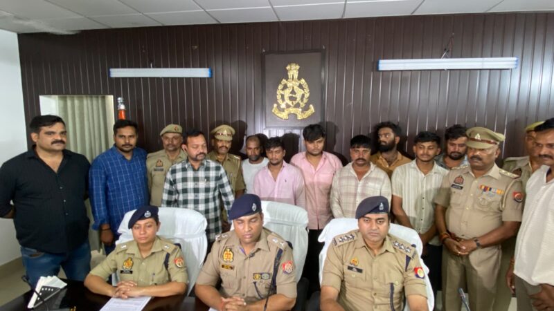 चोलापुर : हथियार सप्लाई करने वाले गिरोह के सात सदस्य गिरफ्तार