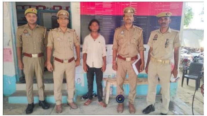 पॉक्सो मामले में फरार चल रहा युवक पुलिस के हत्थे चढ़ा