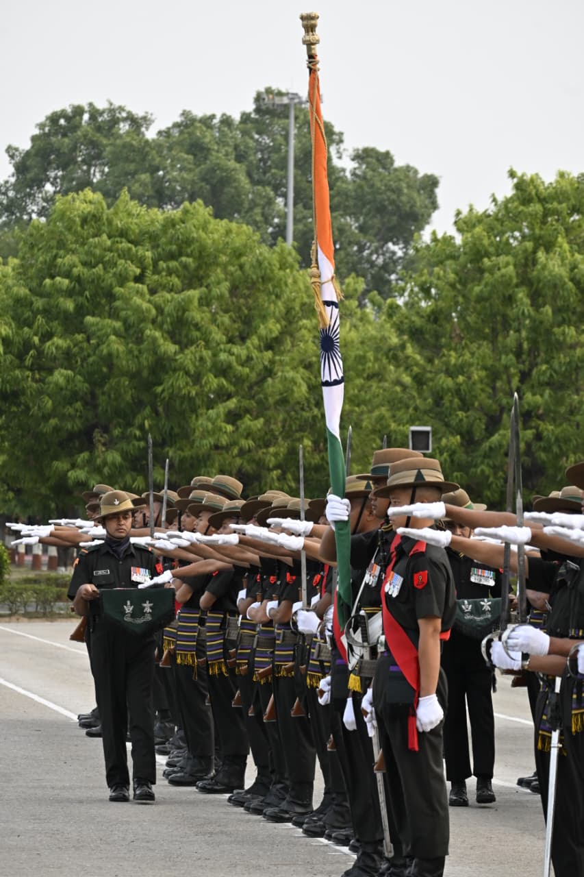 प्रशिक्षण के बाद 135 अग्निवीर बने राष्ट्ररक्षक